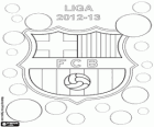 Barça, FC Barcelona, spanische Fußball-Liga 2012-2013 Meister