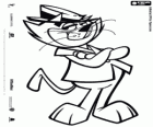 Top Cat, der Führer der streunenden Katzen-Gruppe
