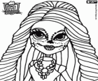Skelita Calaveras, ein mexikanisches Mädchen, Tochter Skelette