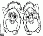 Zwei lustige furbys