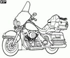 Harley-Davidson Ultra Classic Electra Glide, ein luxuriöses Motorrad