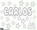 Carlos, Name des germanischen Ursprungs Bedeutung freier Mann
