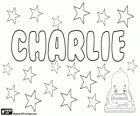 Charlie, Namen von Charles abgeleitet. In der Regel ein Spitzname für Charles