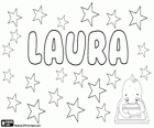 Laura, Name lateinischen Ursprungs. Seine Bedeutung ist Sieg