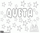 Queta, Kurzform von Enriqueta. Weibliche Form des Namens des germanischen Ursprungs, Heinrich