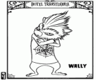 Wally, der älteste Sohn des Paares der Werwölfe. Ein Zeichen von Hotel Transilvanien