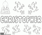 Christopher, Name griechischer Herkunft. Seine Bedeutung ist der Inhaber des Christus
