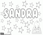 Sandra, Kurzform für Namen wie Alexandra und Cassandra