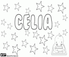 Celia, Name lateinischen Ursprungs. Abgeleitet von lateinisch Caelum, ist seine Bedeutung der Himmel