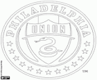 Emblem der Fußballmannschaft aus Philadelphia, Pennsylvania, Philadelphia Union
