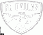 Logo des FC Dallas, Fußballverein in Texas, USA