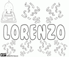 Lorenzo, Name lateinischen Ursprungs. Abgeleitet von Laurentius, kommt von Laurus, der Lorbeer
