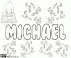 Michael, Vorname hebräischen Ursprungs. Ist Derivat von Mikha'el, seine Bedeutung, wer ist wie Gott?