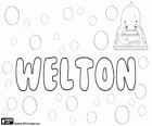 Welton, Name des englischen Ursprung. Welton ist ein Ortsname, seine Bedeutung ist gut-Stadt