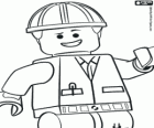 Emmet, ein gewöhnlicher Mensch, ein Lego-Minifigur