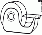 Roll Klebeband transparent