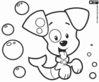 Bubble Puppy, einen Fisch-Welpen