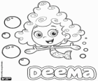 Deema, Arielle die Meerjungfrau mit ihr lockiges Haar, Bubble Guppies