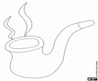 Pfeife, Utensil zum Rauchen von Sherlock Holmes