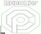 OCP logo, Omni Consumer Products. Megakonzern des Films Robocop