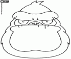 Gorilla Maske