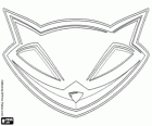 Das Logo von Sly Raccoon, Sly Cooper Maske