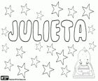 Julieta, Variante von Julia, Name lateinischen Ursprungs