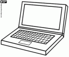 Ein Laptop-Computer, einem Notebookcomputer