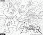 Wolverine und X-Men, ein Team von Superhelden Marvel