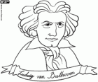 Büste von Ludwig van Beethoven. Berühmte Komponist, der 1770 geboren und starb in der 1827