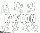 Easton, Name des englischen Ursprung. Dieser Name hat mehrere mögliche Ursprünge und Bedeutungen in Altenglisch