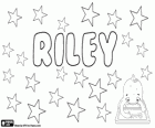 Riley, Name des gälischen Ursprungs. Seine Bedeutung ist mutig