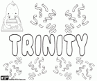 Trinity, Name lateinischen Ursprungs. Seine Bedeutung ist die Heilige Dreifaltigkeit Gottes