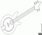 Das wesentliche Instrument zur Rockmusik, E-Gitarre