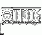 Logo von One Piece, japanischer manga