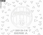 Juventus, Juve, Meister des italienischen Fußball-Liga. Lega Calcio Serie A 2013-2014