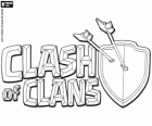 Logo der Mehrspieler Clash of Clans