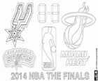 2014 NBA Finale. San Antonio Spurs Vs Miami Heat