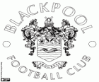Emblem des FC Blackpool. Pool, The Seasiders