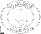 Charlton Athletic FC Abzeichen. The Addicks