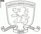 Emblem der Middlesbrough Football Club, der Boro