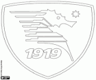 Emblem der Unione Sportiva Salernitana 1919, Fußballverein aus Salerno in der Stadt in Kampanien