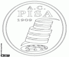 Logo des AC Pisa 1909, Fußballverein der Stadt Pisa in der Toskana