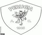 Emblem der AC Perugia Calcio, Fußballverein aus Perugia, der Stadt in der Umbrien