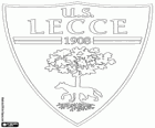 Logo der Unione Sportiva Lecce, Fußball-Nationalmannschaft von der Stadt Lecce in Apulien