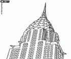 Das Chrysler Building, Stil-Art-Deco Wolkenkratzer in Manhattan, New York, Amerika