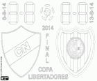 Club Nacional von Paraguay Vs San Lorenzo de Almagro von Argentinien. Final Copa Libertadores 2014