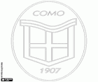 Logo der Calcio Como, Fußballverein aus der Stadt Como in der Region Lombardei