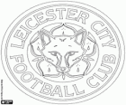 Logo des Leicester City FC. Fußballverein aus der Stadt von Leicester. Sie haben den Spitznamen der Füchse, The Foxes