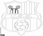 Emblem der Unione Sportiva Sassuolo Calcio. Fußballverein aus der Stadt Empoli in der Region Emilia-Romagna